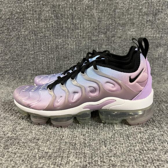 Nike Air Vapormax Plus Shoes Womens Size 6 Purple Gradient Sneakers DZ5204-500 - Picture 3 of 9